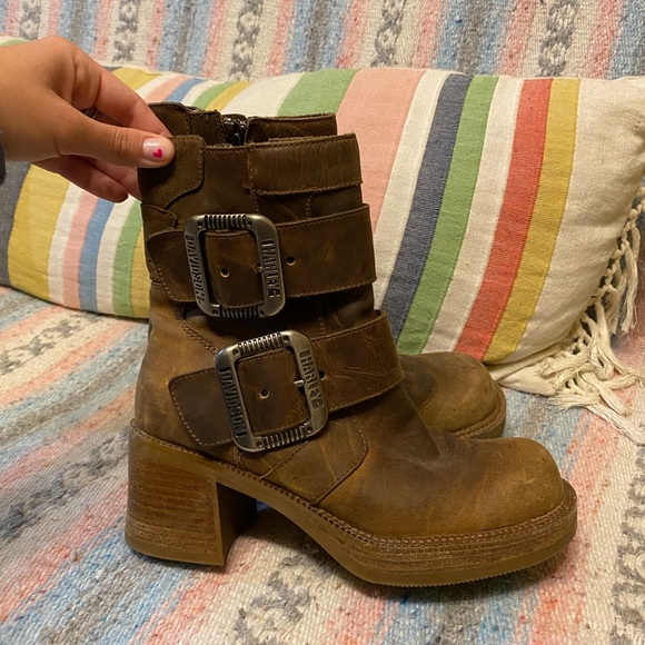 Vintage Harley Davidson Boots - Picture 5 of 9